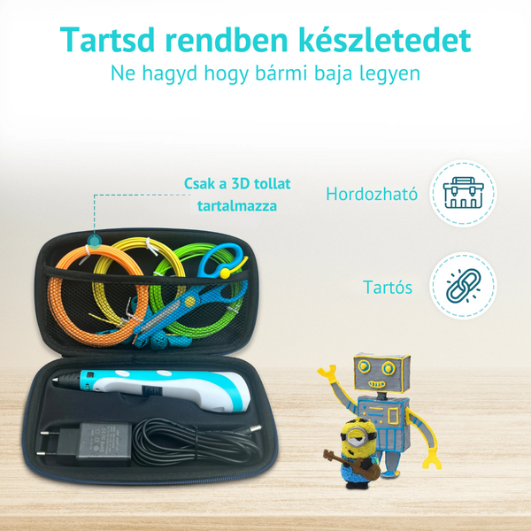 3D tolltartó