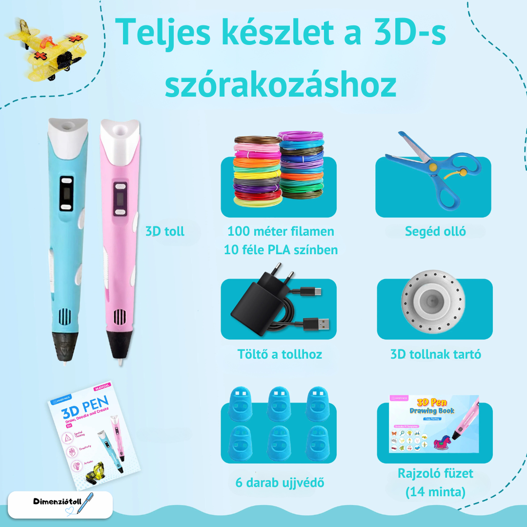 3D toll kezdőcsomag
