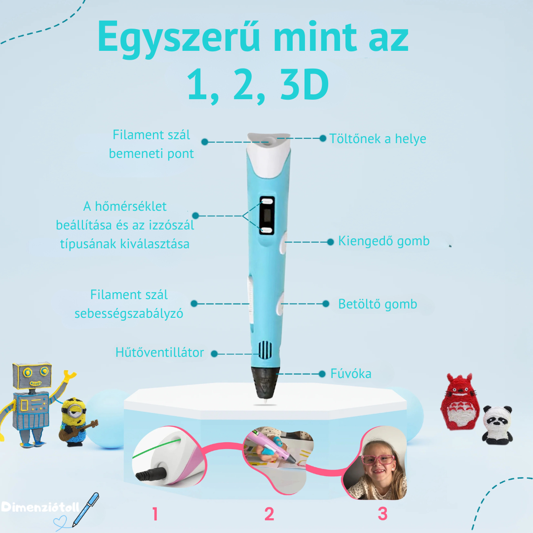 3D toll kezdőcsomag